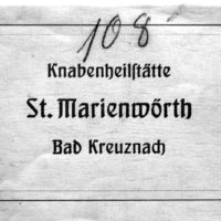 Knabenheilstätte St. Marienwörth Bad Kreuznach / ca. 1953
