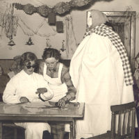 Fasching im Kinderkurheim Quisisana St. Peter Ording Februar 1957